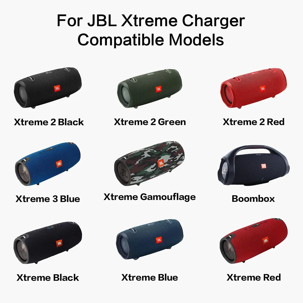 Alimentation 19V Chargeur pour JBL Xtreme, Xtreme 2, JBL Boombox, Enceinte  Portable Adaptateur Secteur : : Informatique