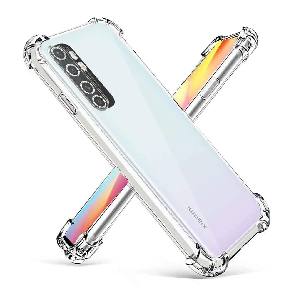 Per Xiaomi Note 10 Lite Custodia Trasparente In Silicone Antiurto Custodia Morbida Per Telefono Mi Note 10 Lite Coque Per Xiaomi Note 10 Lite Funda