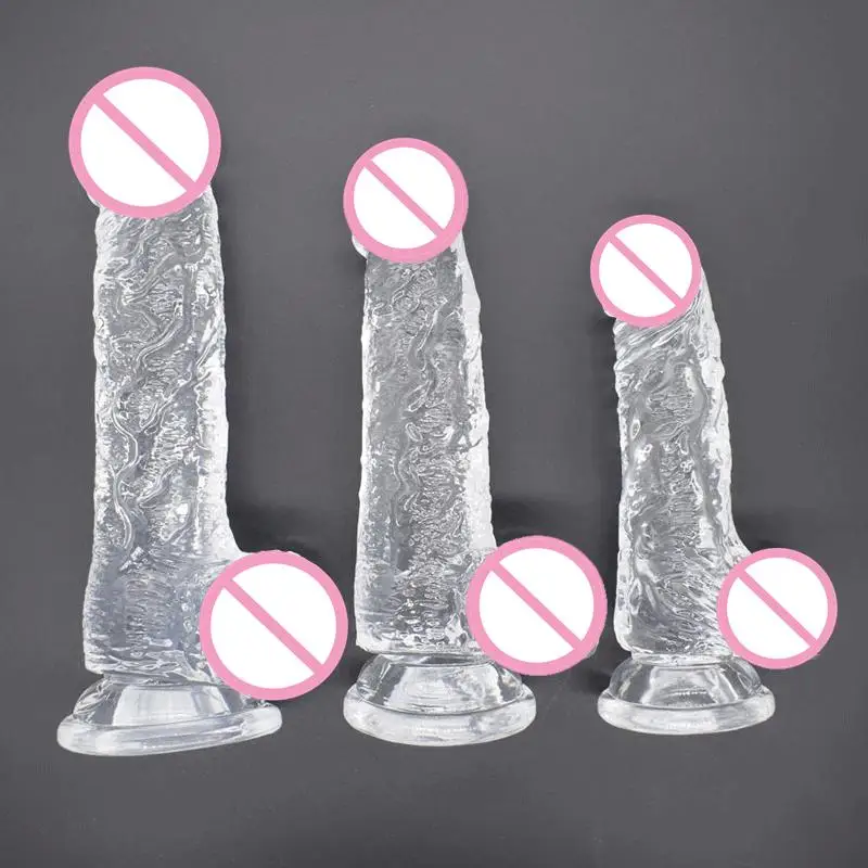Künstliche Dildos für Frauen, Penis mit manueller Stimulation und Saugnapf für lesbische weibliche Masturbationsgeräte_voghion.com