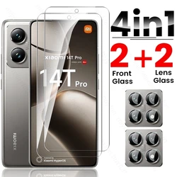 6 - in - 1 Protective Case with 9H Screen & Camera Guard for Xiaomi 15T (4In1 2Front 2Lens)