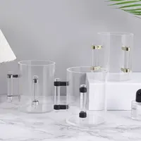 New Clear Acrylic Round Lucite Jewish Washing Cup Judaica Hand Wash Cup with Two Acrylic Handles for Jewish Wholesale 1