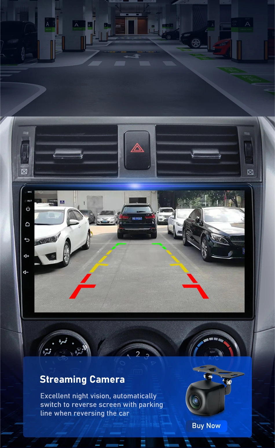 Srnubi Autoradio für Toyota Auris E150 2006–2012, Multimedia-Videoplayer, Navigation, kabelloses Carplay/Android Auto-Head-Unit – Detail 27