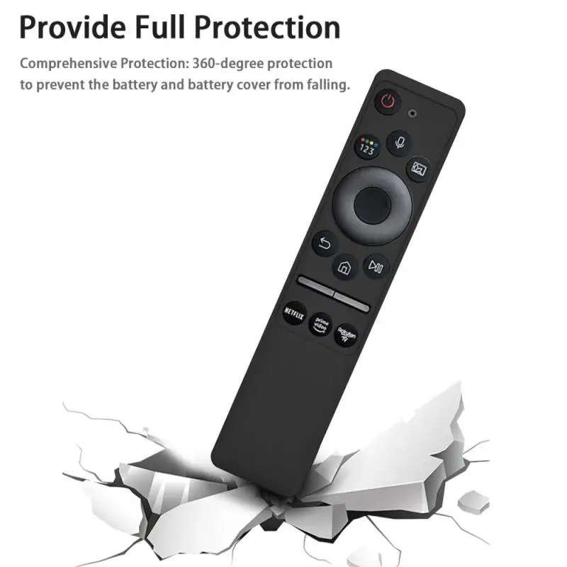 For Samsung Smart TV Remote Control Cover Case BN59-01312A/01312B Silicone Shockproof Smart Remote Control Replacement Cover silicone remote case silicone remote cover silicone remote sleeve remote controller cover silicone case protector