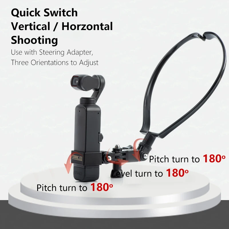 Pocket 3 Magnetic Neck Mount For DJI OSMO Pocket 3,Chest Mount POV