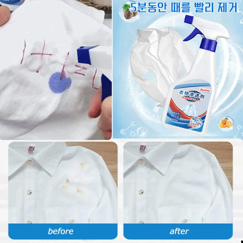 penetrating agent strong cleaning collar to oil stains to yellow and white clothing anti-mildew without leaving traces