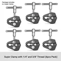 6 PCS Super Clamp