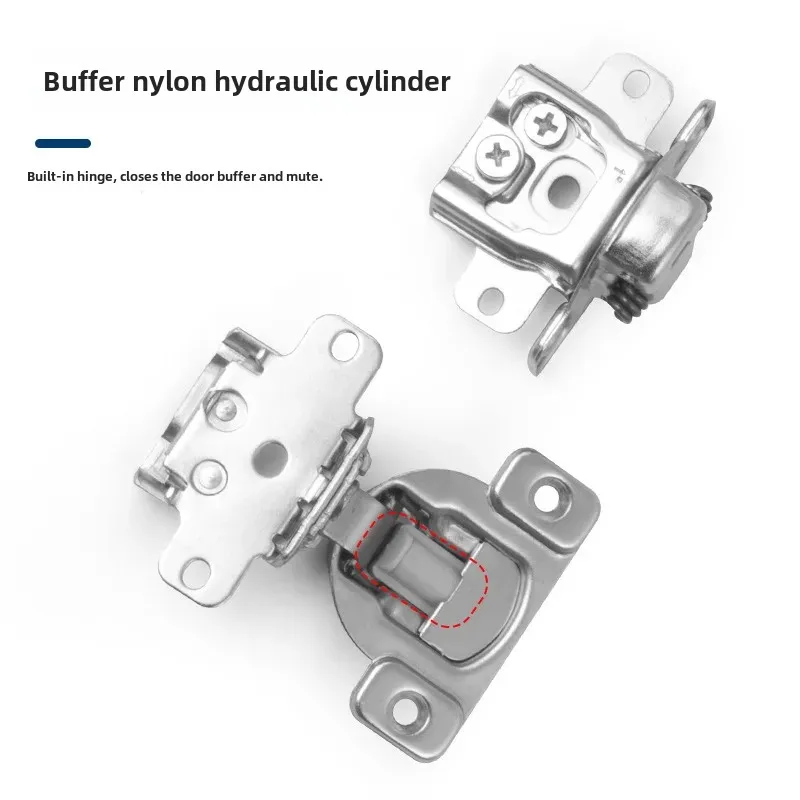Invisible Folding Door Hinge for Cabinet And Electric Box Door Short Arm Narrow Edge Inward And Outward Opening Home Decoration