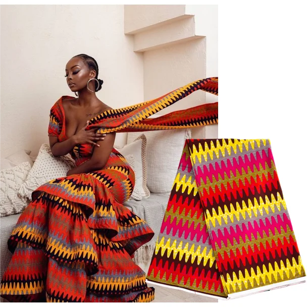 2023 Newest Fashion Guaranteed Veritable Nigeria Ankara African Wax Fabric