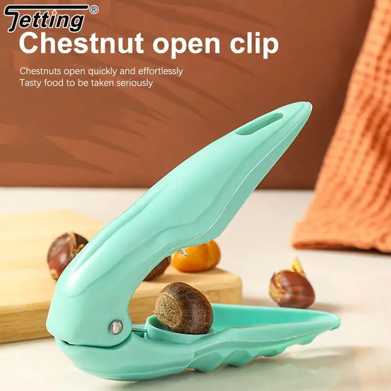 

1Pcs Chestnut Clip Nutcracker Opener Tool Nuts Peeler Shelling Walnut Cracker Sheller Kitchen Pliers Machine Accessories