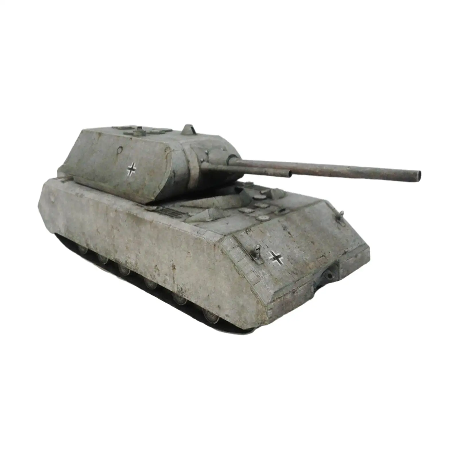 1/35 탱크 모델 집 장식 건물 키트, DIY 탱크 공예 조립, 종이 탱크 모델, 성인 및 어린이용