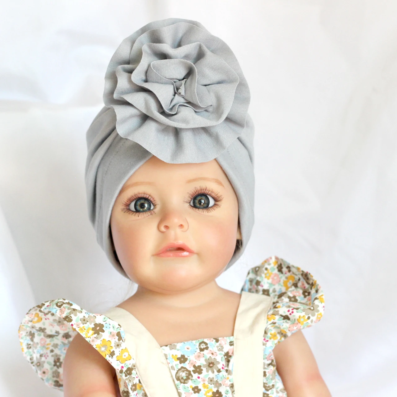 كبير الشريط القوس الطفل بنات قبعة عمامة الوليد الربيع رقيقة بينيس Bowknot بونيه الرضع الشعر حك زهرة بينيس Bebe