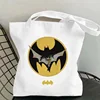 Batman-Man Women Canvas Shoulder Bag Female Tote Handbag Large Capacity Shopping Bags Fashion Girls Handbags Reusable Purse Gift 2