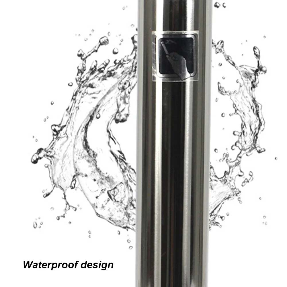 Wall Mounted Cylinder Cigarette Ash Bin Waterproof Patio Public Cigarette Ash Tray for Mall Hotel Elevator Entrance 6