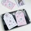 1pcs Photo Card Holder Keychain Id Badge Holder,3 Inch Photocards Holder Protective Sleeves Id Case Holder 5