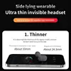 X55 Bluetooth Wireless Headphones Earbuds Ear Hooks Bluetooth Earphones Bass Noise Reduction Earbuds HiFi Stereo Headsets 4