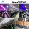 0 tax 230W 7R Moving Head Light Rainbow Effect Touch /Key Model Stage Disco Lights Power Corn MH 230W DJ Moving Beam Light 6
