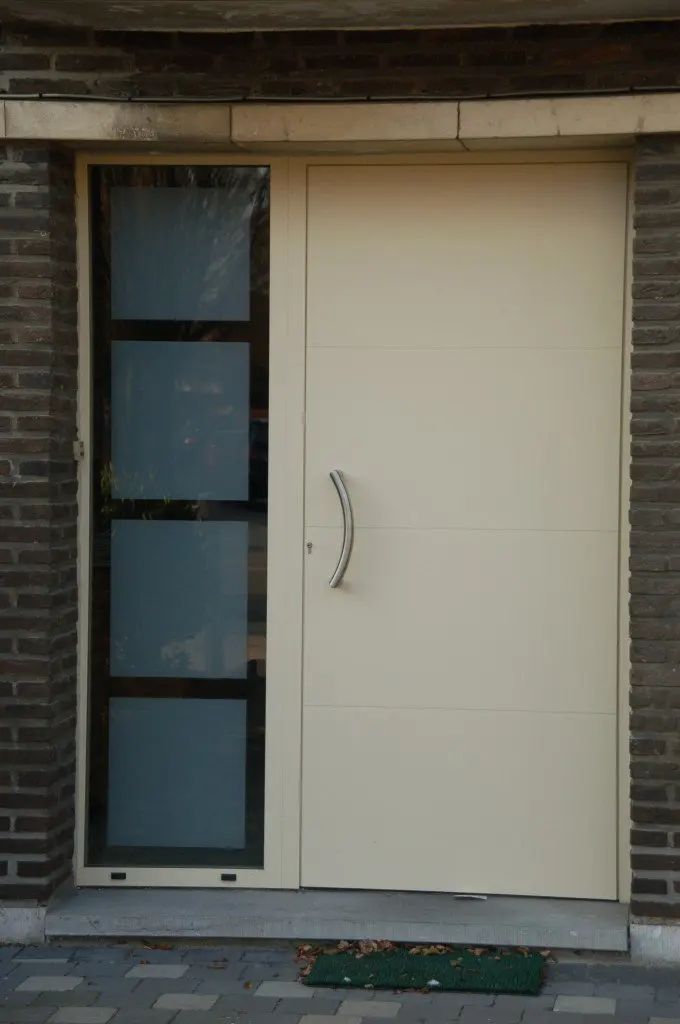 Sixinalu Front Door Tempered Glass Entrance Doors Residential Exterior Thermal Break Aluminum Security Doors Size Color