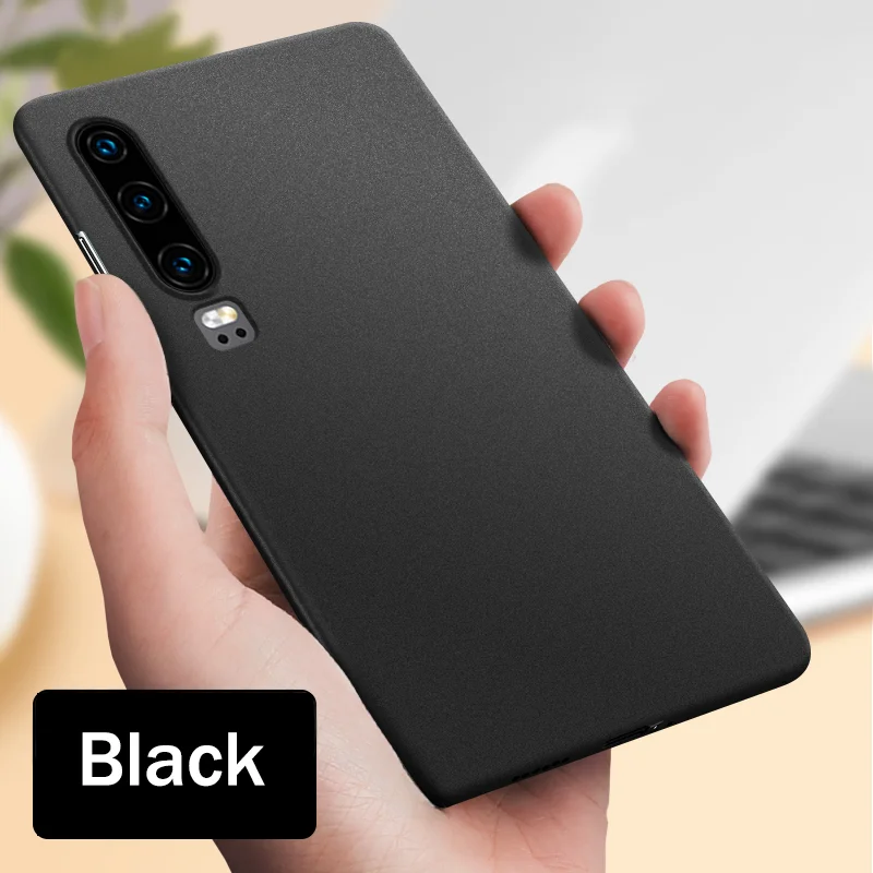 Slim Sandstone Matte Shockproof Phone Case - Hard PC Protective Cover