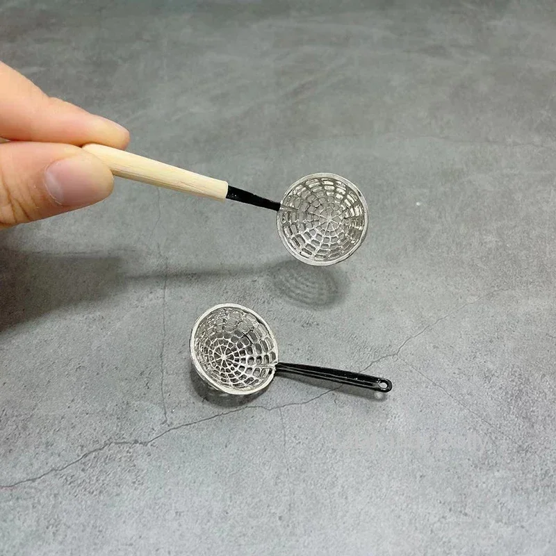 Doll House Mini Kitchen Toy Small Spatula, Spoon, Shovel Miniature Food Play Scene Miniature Furniture Model Accessories 2