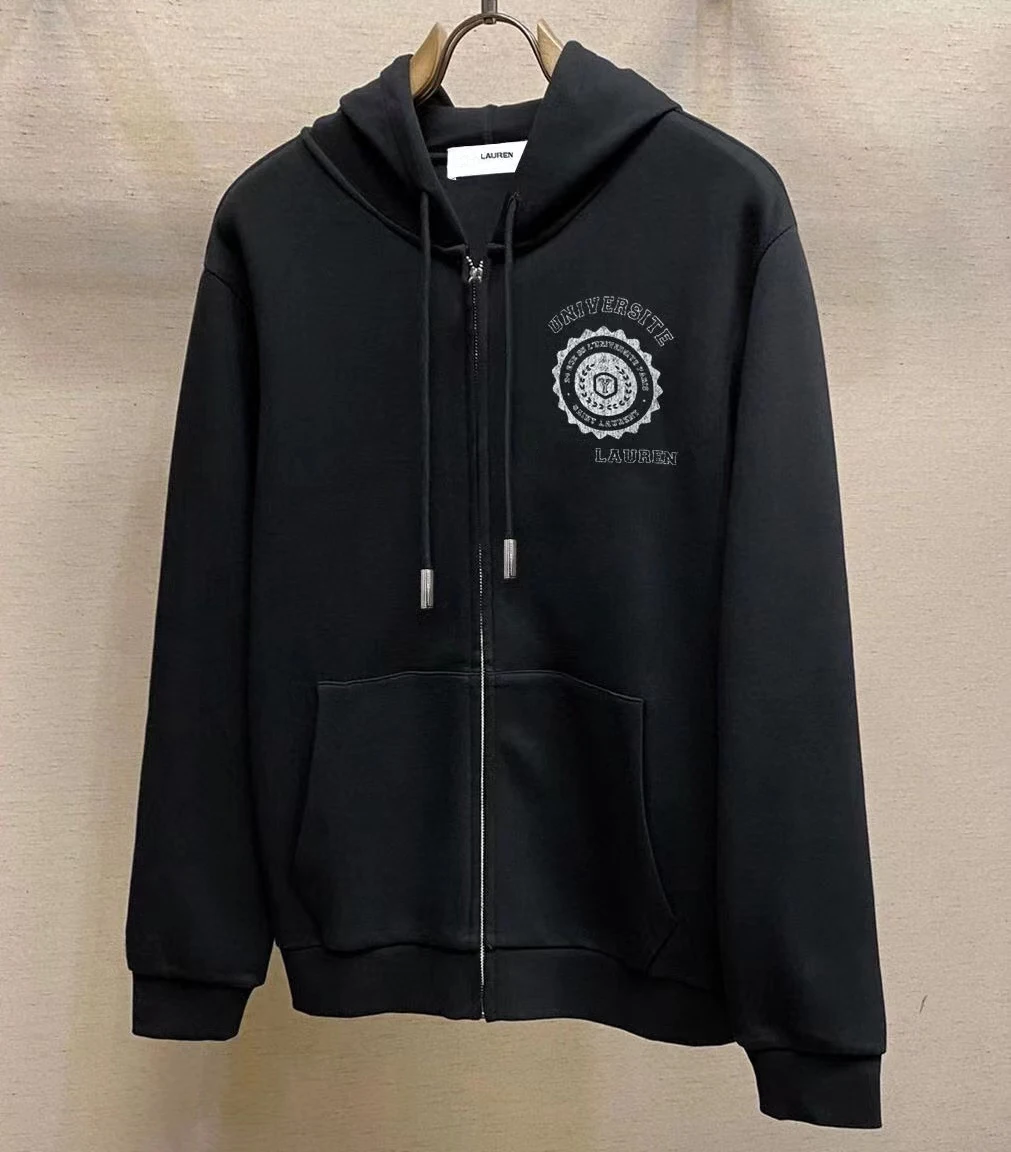 

SL-New Universite School Hoodie Zipper Sweatshirts Unisex For Man And Women