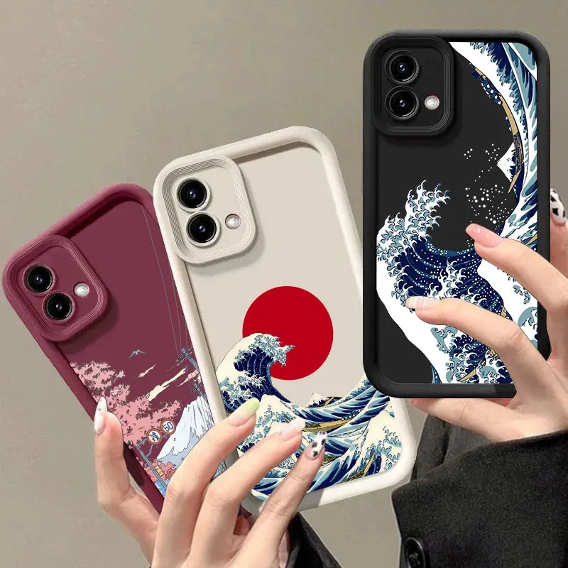 Kanagawa Great Wave Anime Phone Case Cover