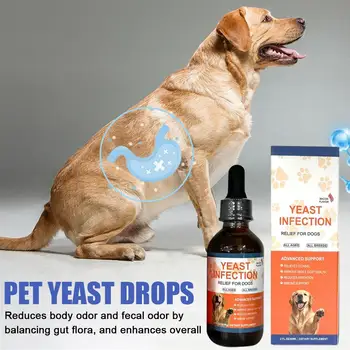 Dog coat and skin care drops pack sizes 60ML