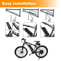 Batterie de vélo électrique 48V 20Ah 15Ah 10Ah Hailong Lithium-Ion pour moteur Bafang BBS02 BBS03 BBSHD 250W 1000W 1800W pleine capacité 6
