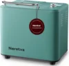 20-IN-1 Bread Maker, Dual Heater 2LB Bread Machine Metal Material & Nonstick Ceramic Pan Compact Bread Maker Machines with Glute 1