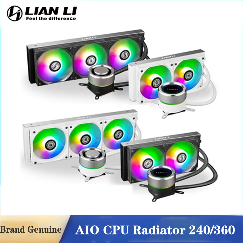 Кулер LIAN LI AIO для процессора Intel AMD GALAHAD240/360 мм радиатор с замкнутым контуром жидкое