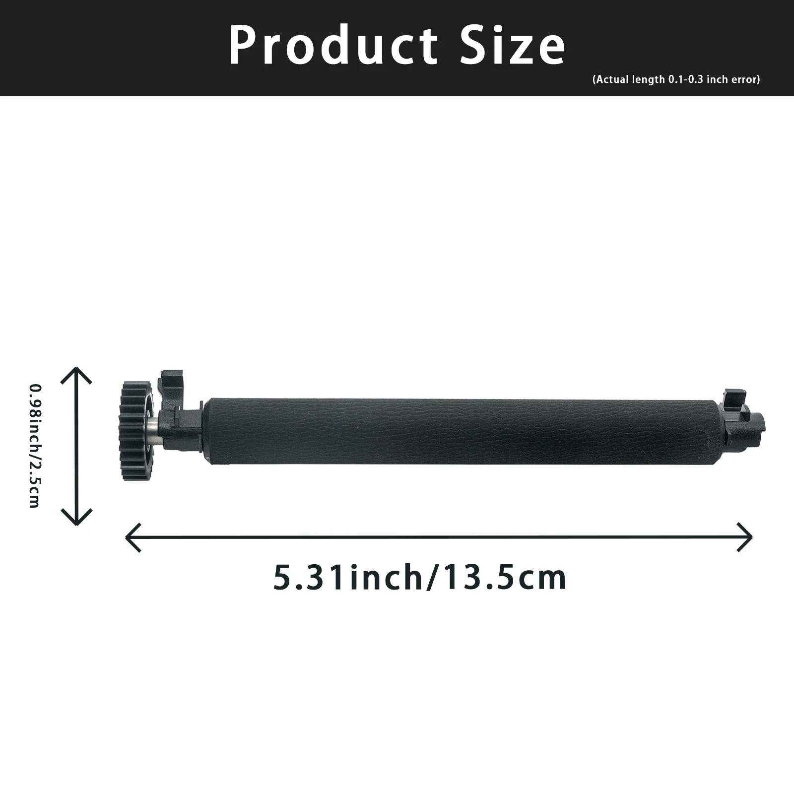Platen Rolo P1080383703 para Zebra Acessórios Direto Impressora de Mesa Térmica Zd220 Zd230 - Imagem 6