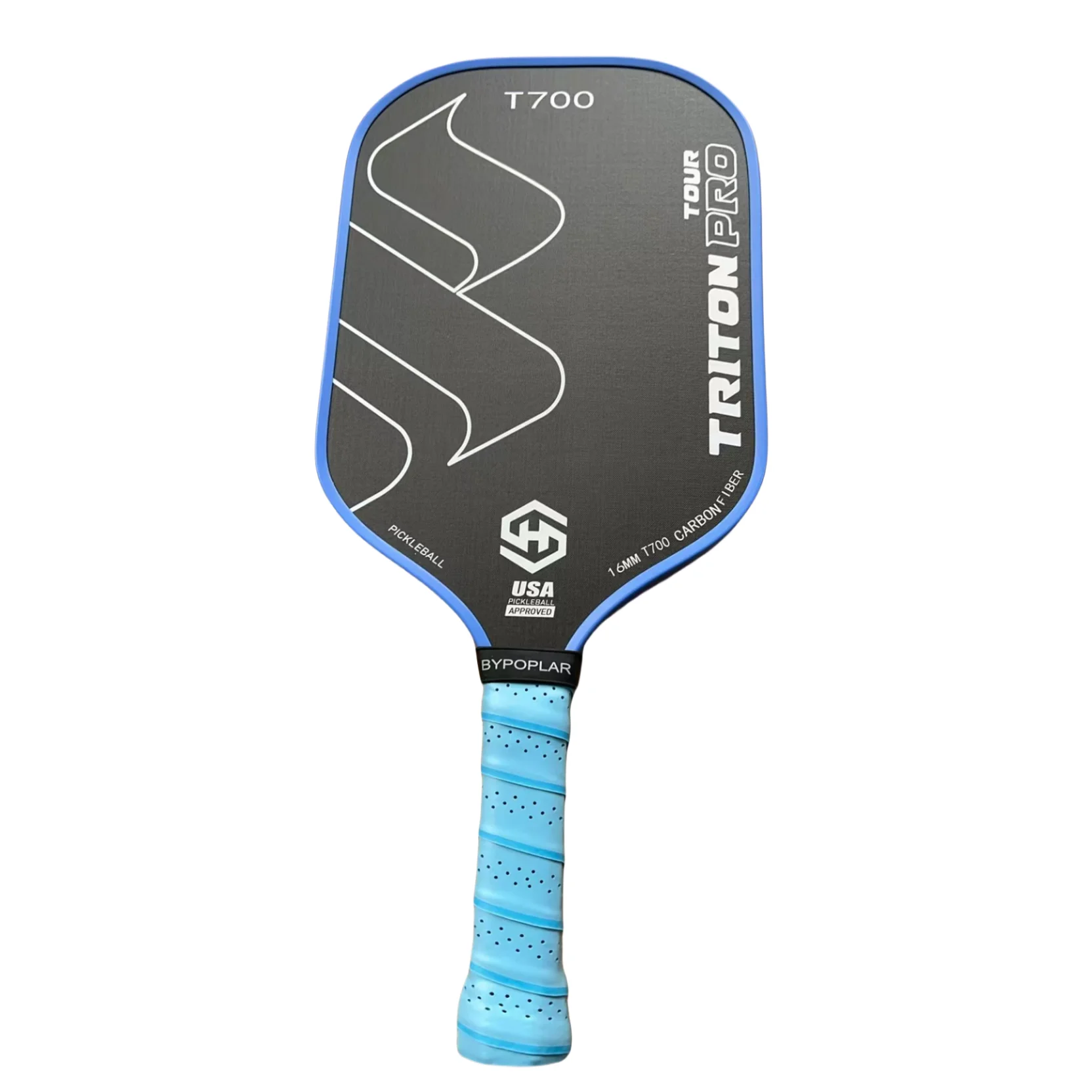 T700 Pickleball Paddle Carbon Fiber Surface USAPA Approved Carbon Fibre cold Pressed Racket