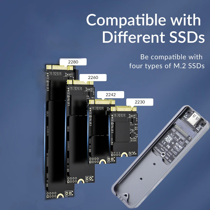 2280 Ssd M2 Types Nvme Ssd Types Of Solid State Drive Nvme Ssd - Main Image