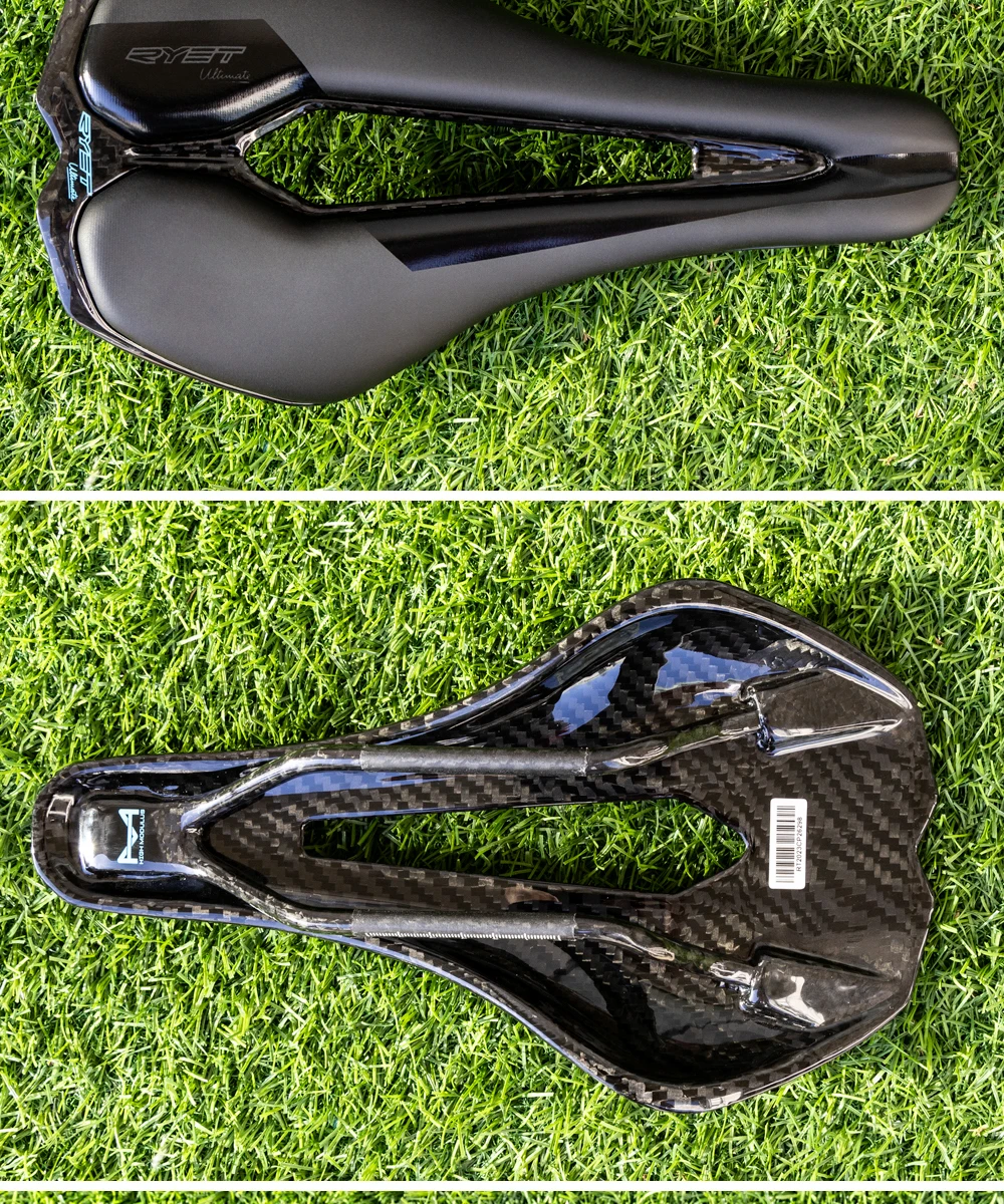 RYET Carbon 3D-Gedruckter Fahrradsattel Ultraleichter Rennrad-MTB-Sitz 7x9mm 115g/155g Sitzkissen Fahrradteile – Detail 24