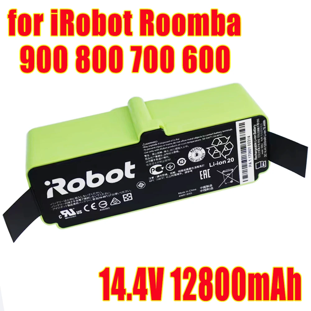 Original 14.4V 5200mAh Battery for iRobot Roomba 500 600 700 800 Series Vacuum Cleaner