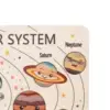 Wooden Solar System Puzzle Wooden Planet Learning Game for Kids Ages 3-5 5