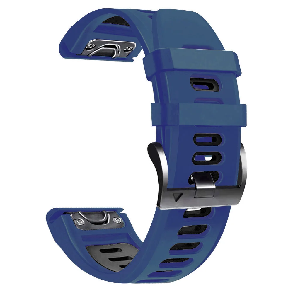 Silicone Quick Release Smartwatch Strap - Versatile Replacement Wristband