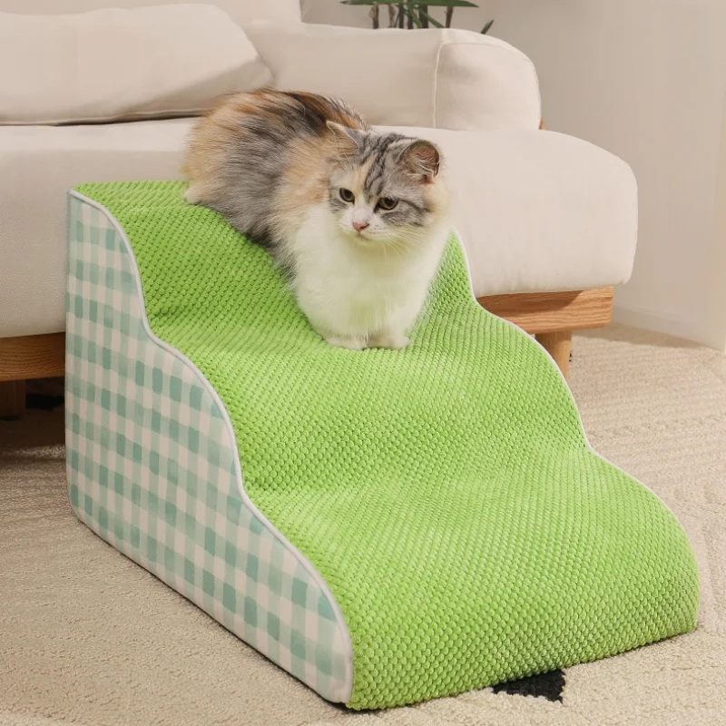 Pet Ramp Ladder Washable Non Slip 5Pcs for Dog Stairs