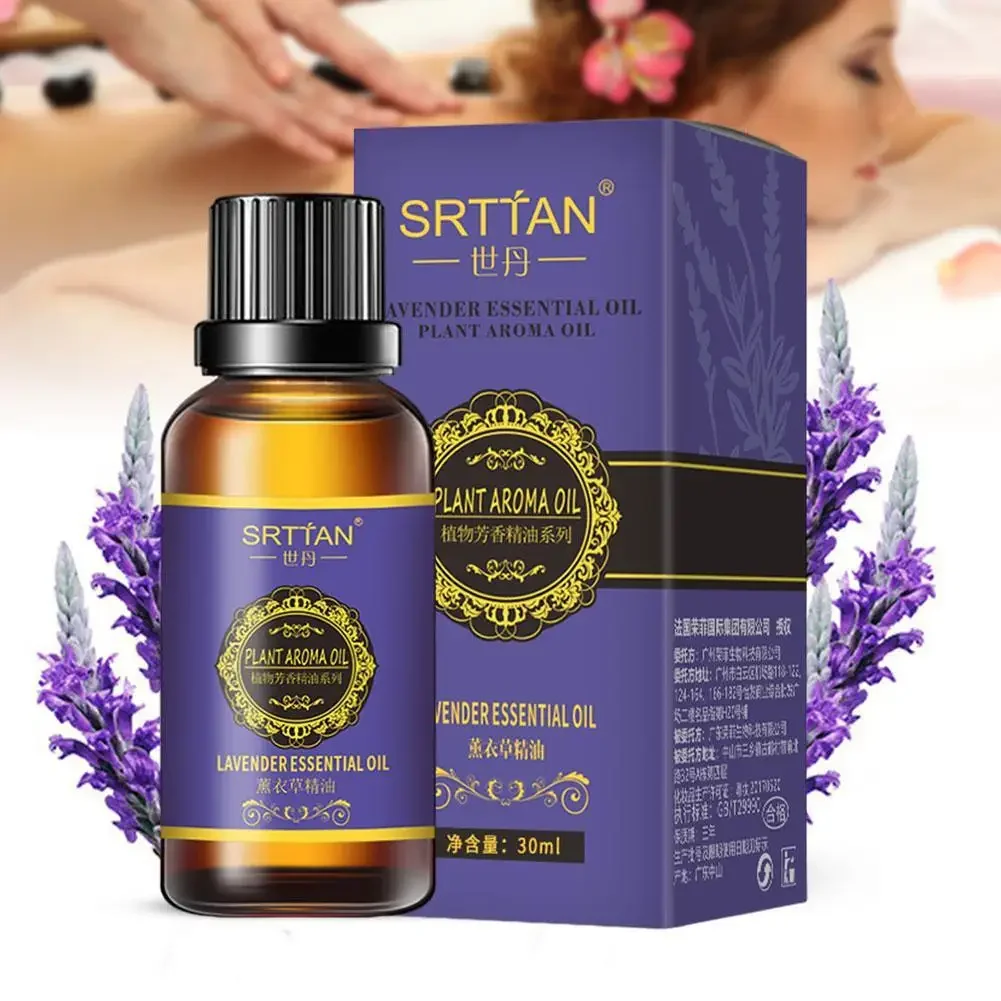 10/30mlProduct Lavender Pure Essential Oil Body Skin Care Pure Natural Plant Flowers Body Massage Spa Essential Oil 30ml