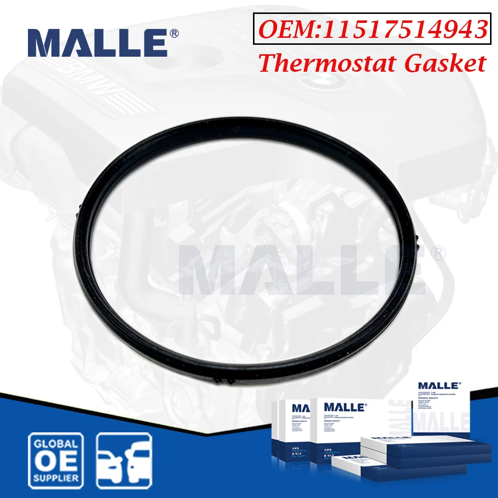 Thermostat Seal Ring Gasket For BMW X1 X3 Z4 E82 E87 E90 E92 E93 E60 E84 320I 520I N46 Engine Car Accessories 11517514943 Auto