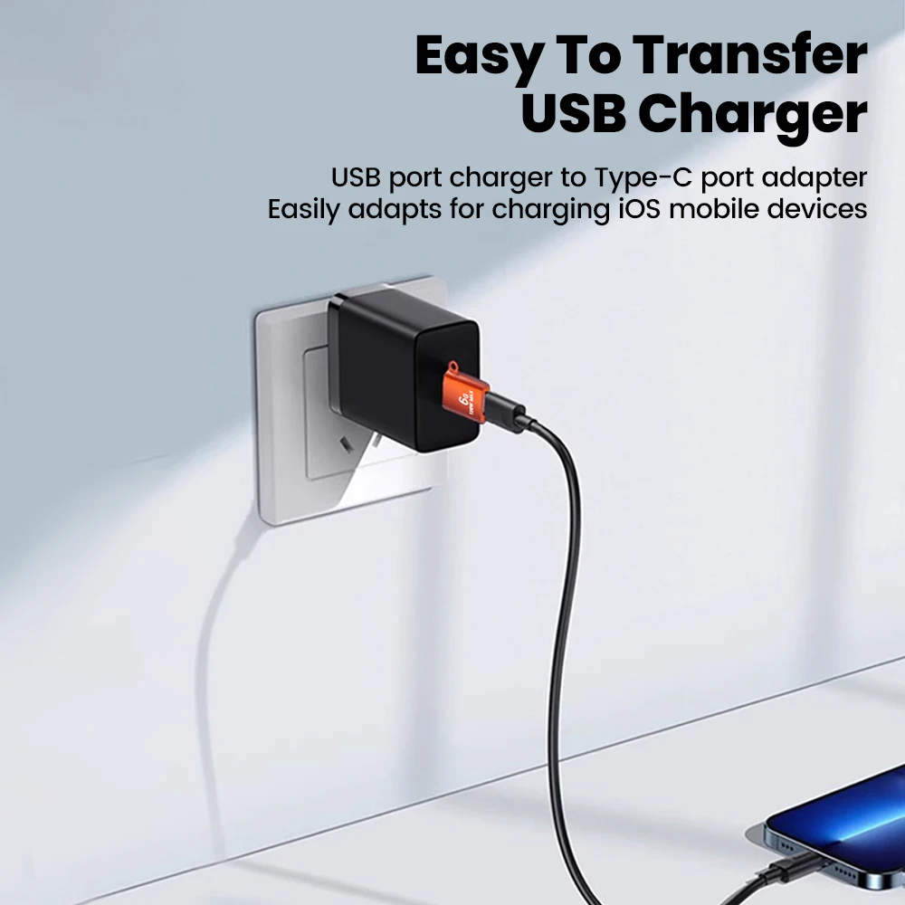 OTG 어댑터 120W 고속 충전 USB3.1 to Type-C 어댑터 데이터 전송 USB A to C 타입 C 암 PC 노트북 맥북 휴대폰용