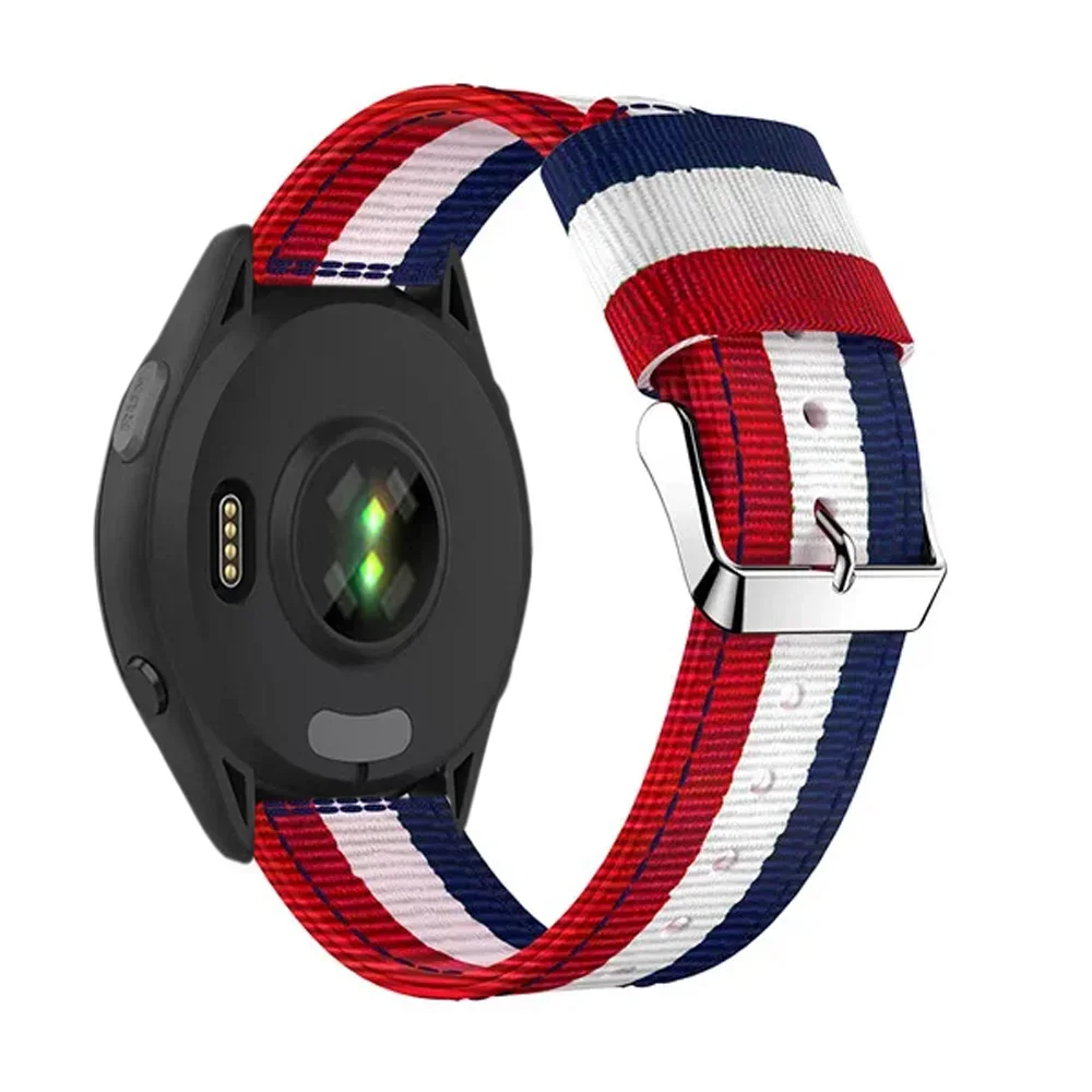 22mm Breathable Canvas Nylon Loop Strap