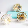 1pc Mini Creative Acrylic Material Transparent Hand Windup Metal Movement Octave Box Music Box, Friend Couple Birthday Gift 4
