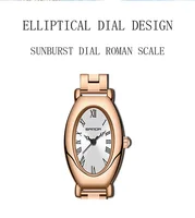 Sanda 1123 New Arrival Elegant Design Roman Number Square Dial Waterproof Quartz Movement Business Women Analog Wrist Watch 2