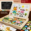 Montessori Baby Sketchpad Magnetic Collage Boy Early Childhood Toy Children Drawing Game Girl 3 Years 5 Holiday Gift Birthday 1
