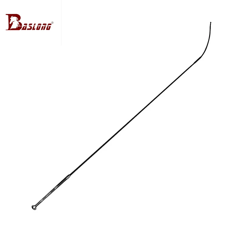 Baslong – fouet d'équitation, équipement équestre, tige en carbone antidérapante enveloppée de soie 266.4cm, fouet de chevalier Dragon mâle et femelle