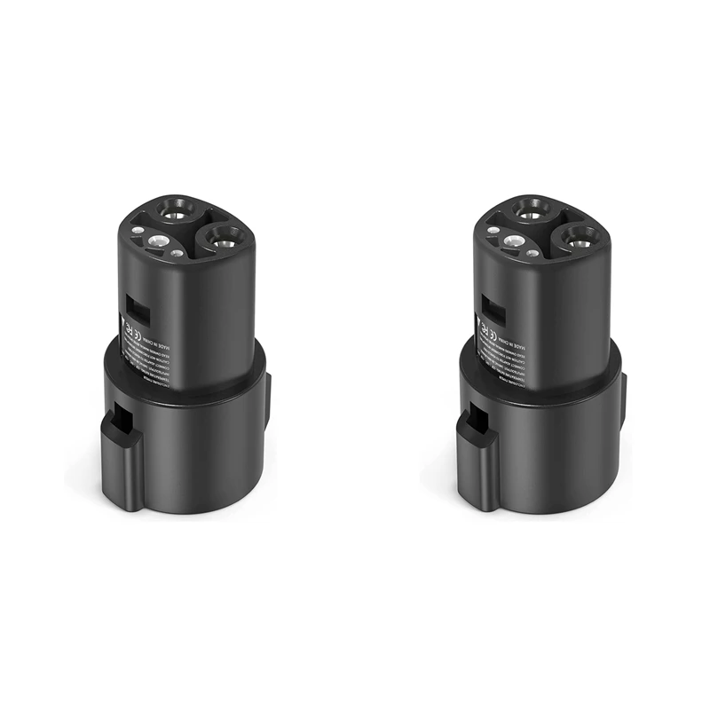 

2X J1772 To Charger Adapter 80AMP /240V AC Charging Adapter For Tesla Model 3 Model Y Model X Model S Accessories