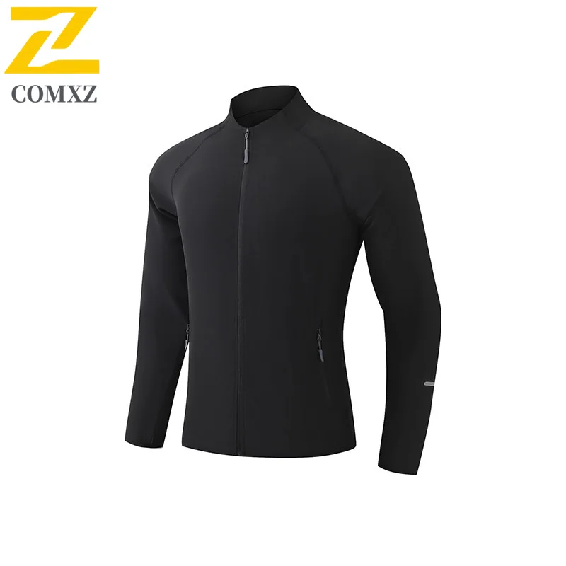 EIAO UV Protection Windbreaker Jacket Couple's UPF50+ Quick-Dry Stand Collar Zip-Up Hoodie for Outdoor Sports Sunscreen clothing