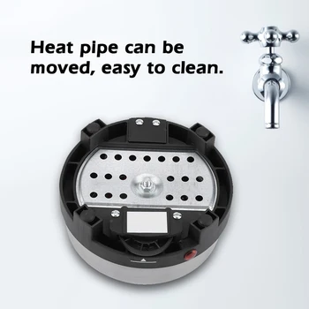 Portable 500W Electric Mini Stove Hot Plate Multifunction Home Heater (US Plug 110V) 1