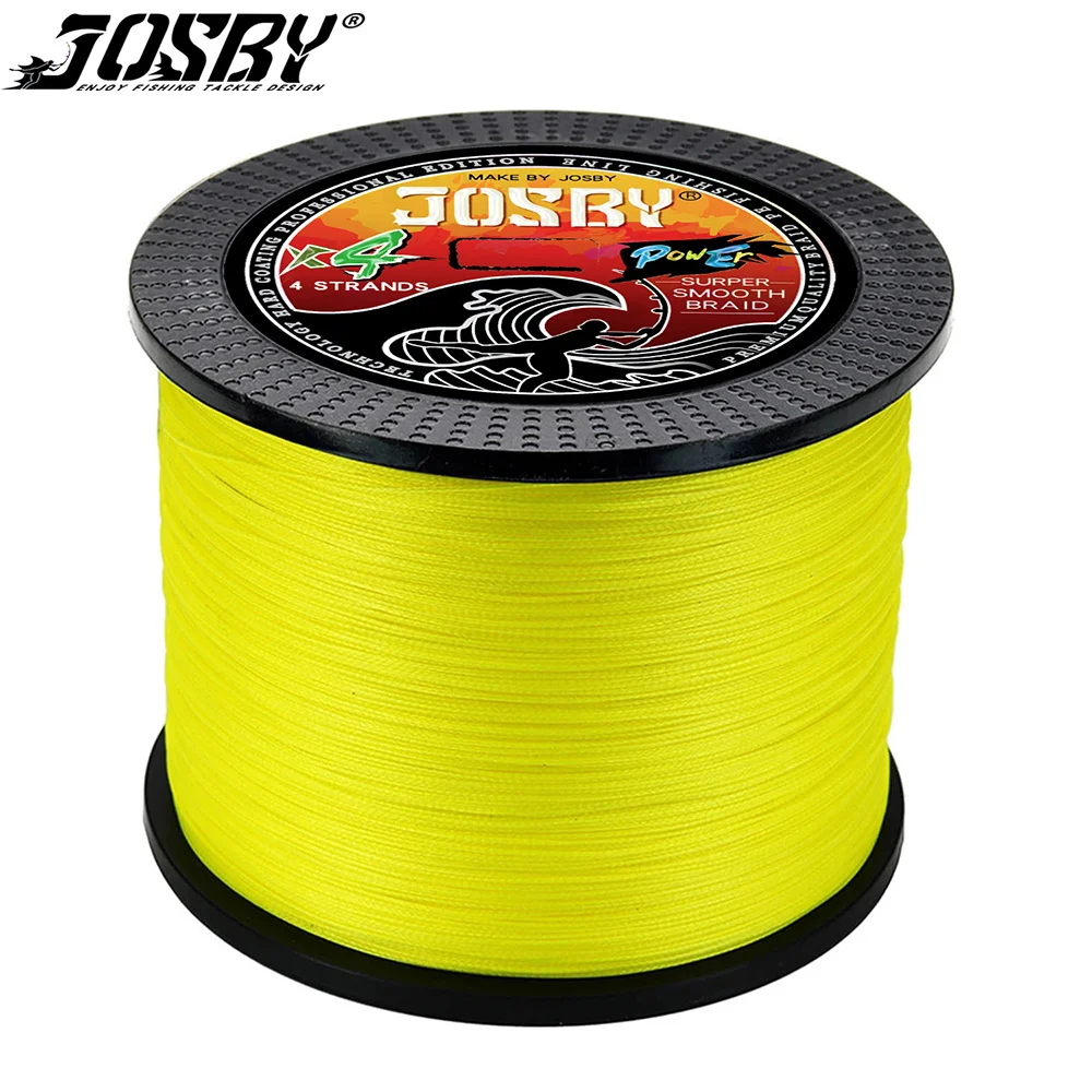 

JOSBY многонитевая плетеная рыболовная леска, 4 нити, 100/300/500/1000 м