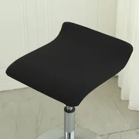1pc Cashier Square Chair Cover Elastic Home Hotel Bar Rotating Lifting Swivel Chair Seat Cover Covers Stretch Bar Stool Covers 2